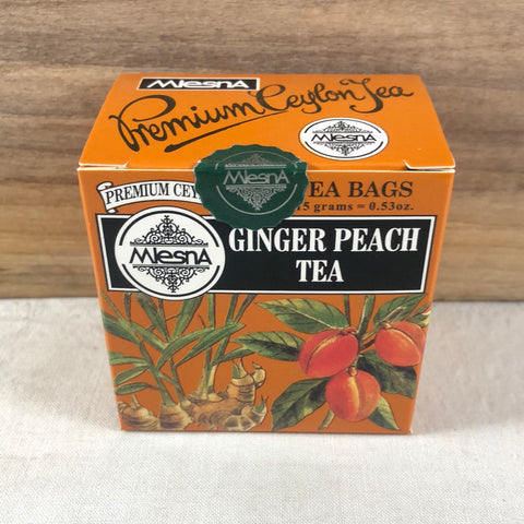 Metropolitan Tea Company Ginger Peach, 10 ct.