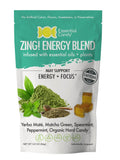 Zing! Energy Blend Organic Hard Candy with Yerba Mate´, Green Matcha, Green Coffee Bean, Spearmint, Peppermint