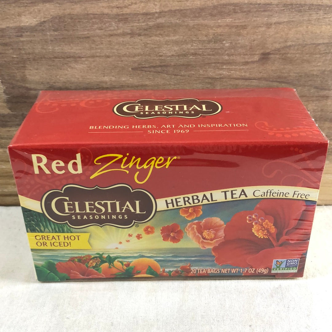 Celestial Seasonings Red Zinger, 20 ct. – Walnut Street Tea Co.