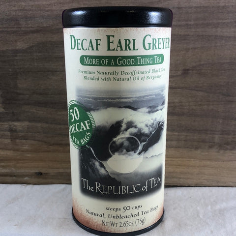 Republic Of Tea DECAF Earl Greyer, 50 ct.