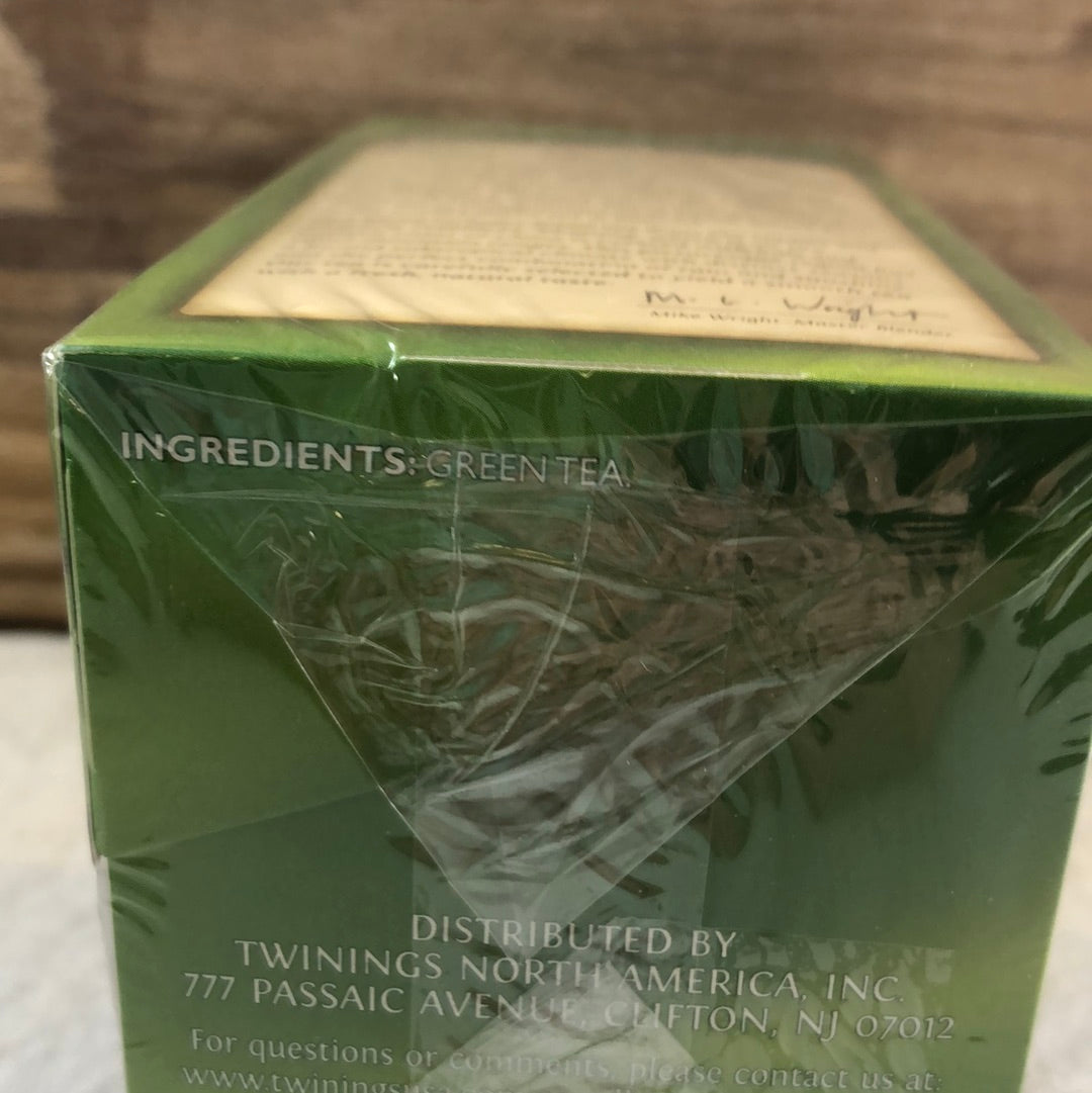 Twinings Green Tea, 20 ct. – Walnut Street Tea Co.