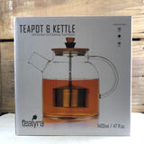 Tealyra Teapot & Kettle, 47oz.