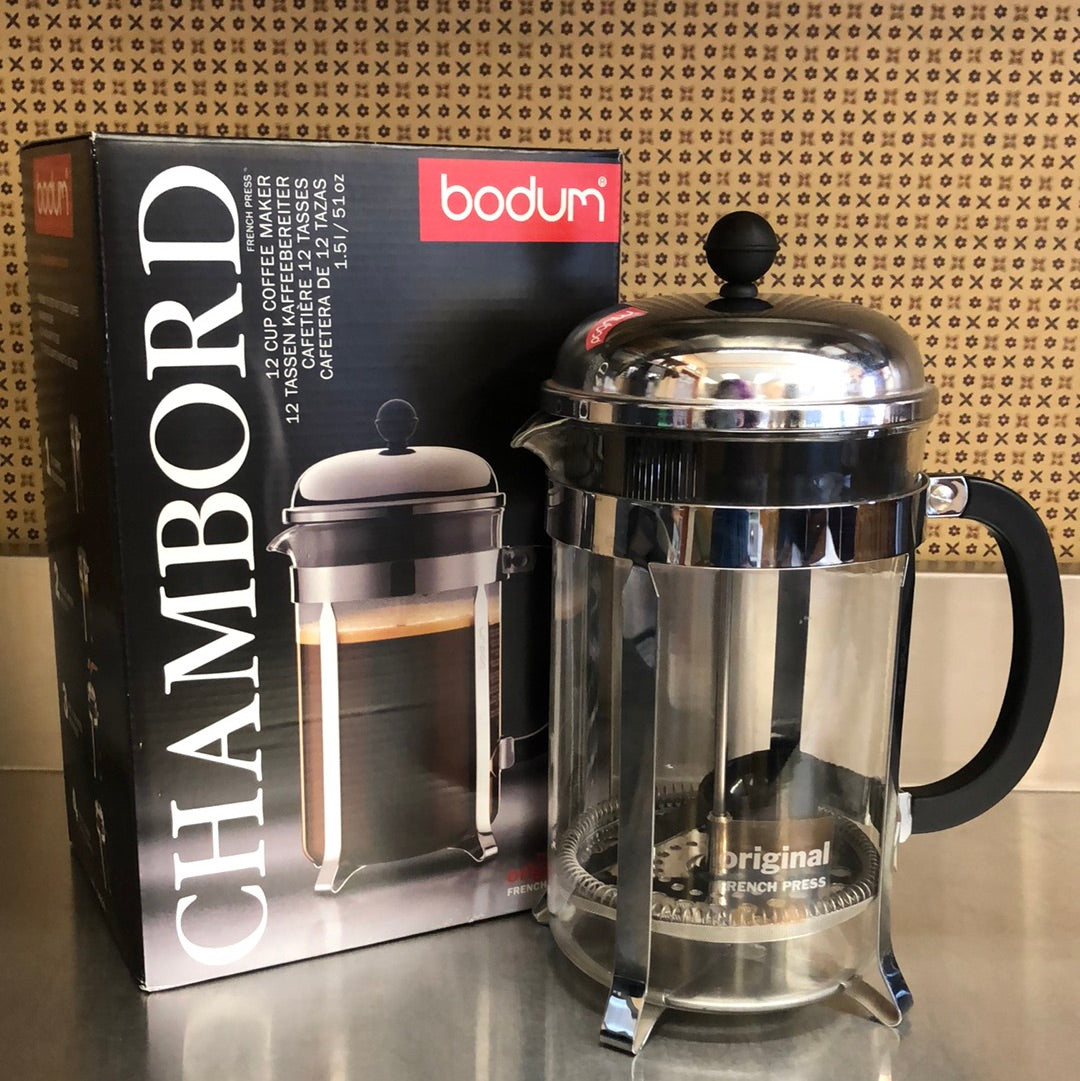 Bodum Chambord French Press Coffee Maker - 12 Cup