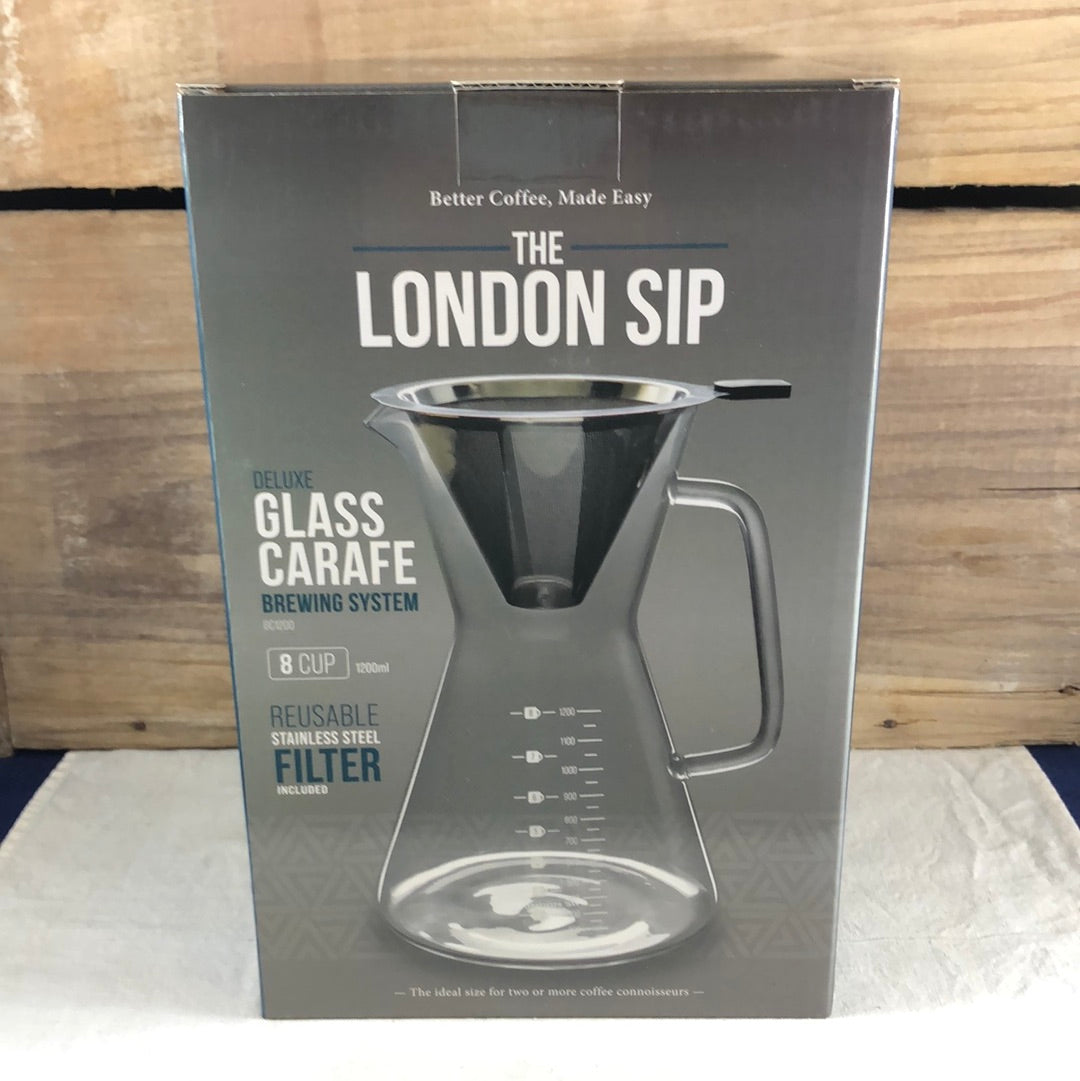 Escali London Sip Stainless Steel Stovetop Espresso Coffee Maker