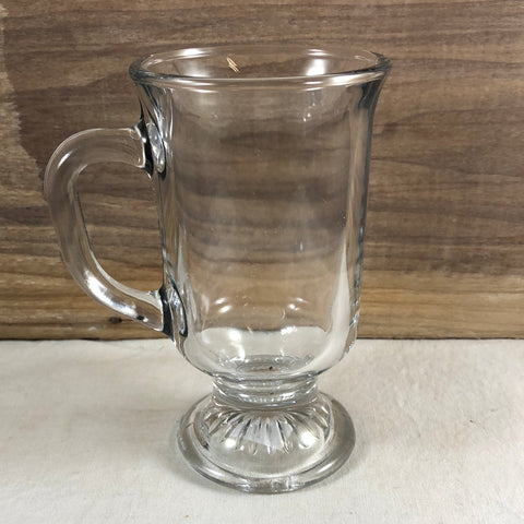Anchor Hocking Clear Glass Irish Coffee Mug