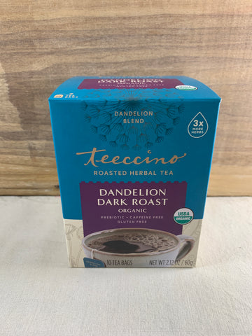 Teeccino, Danelion, Dark Roast