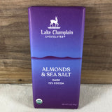 Lake Champlain Organic Dark Almonds & Sea Salt