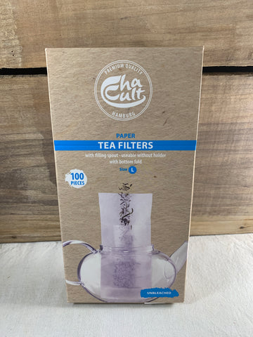ChaCult Paper Tea Filters L 100ct