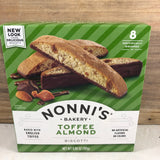Nonni's Biscotti, Toffee Almond