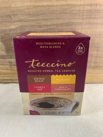 Teeccino, Roasted Herbal Tea Sampler