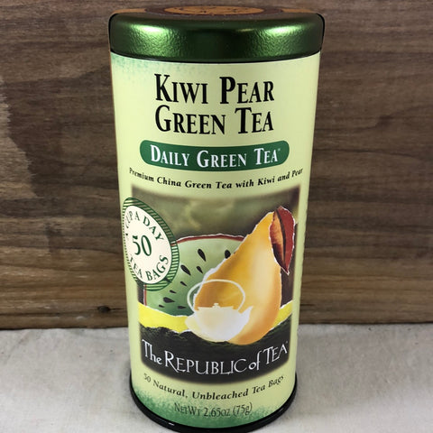 Republic Of Tea Kiwi Pear Green, 50 ct.