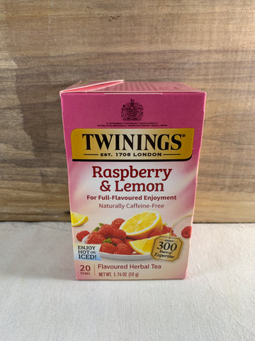 Twinings Raspberry Lemon, 20 ct.