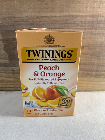 Twinings Peach Orange, 20 ct.