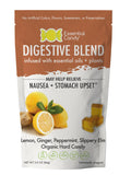 Digestive Blend Organic Hard Candy with Lemon, Ginger, Peppermint, Slippery Elm