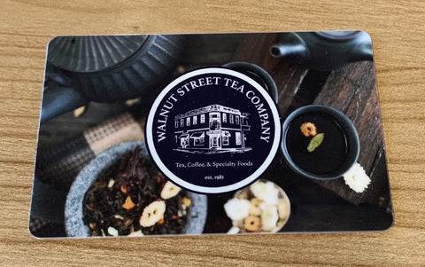 Walnut Street Tea Gift Card