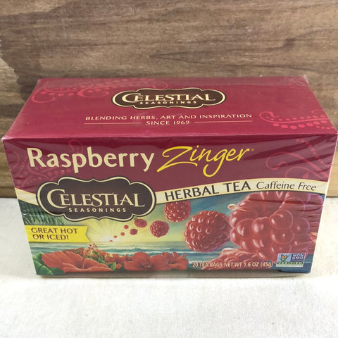 Celestial Seasonings Raspberry Zinger 20 ct.