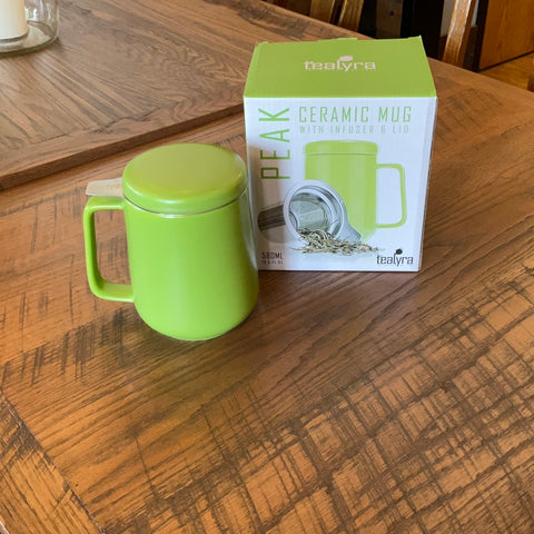 Tealyra Ceramic Mug- Green
