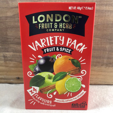 London Fruit & Herb Fruit Spice Variety 20ct.