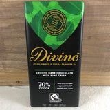 Divine Dark Chocolate Mint Crisp 70%