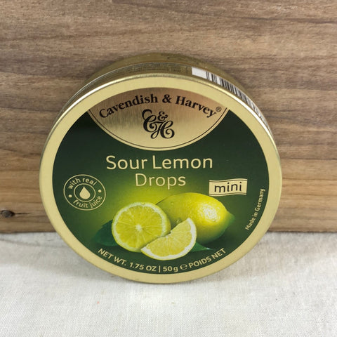 Cavendish & Harvey Sour Lemon Drops 1.75 oz.