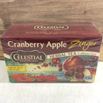 Celestial Seasonings Cranberry Apple Zinger, 20 ct.