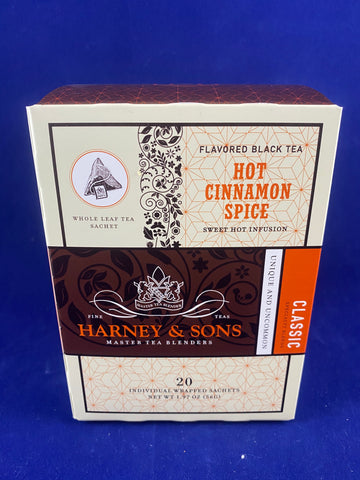 Harney & Sons Hot Cinnamon Spice Sachet Box, 20 ct.