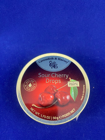 Cavendish & Harvey Sour Cherry Drops 1.75 oz