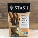 Stash Decaf Vanilla Chai, 18 ct.