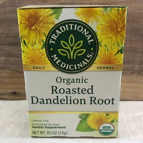 Traditional Medicinals Roasted Dandelion Root, 16 ct.