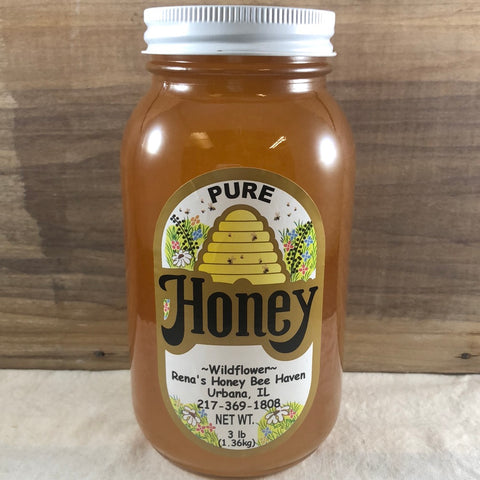 Rena's Local Honey, 3 lb.