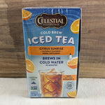 Celestial Seasonings Cold Brew Citrus Tea 18 ct.