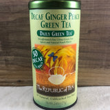 Republic Of Tea DECAF Ginger Peach Green, 50 ct.