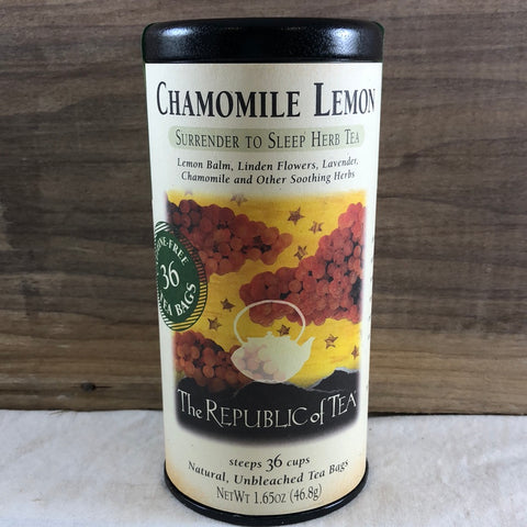 Republic Of Tea Chamomile Lemon, 36 ct.