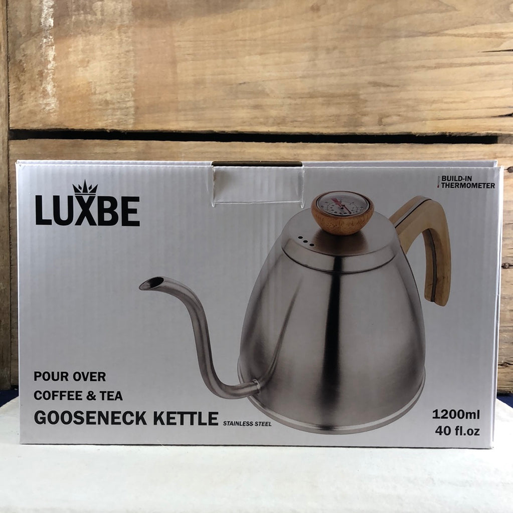 Luxbe Gooseneck Water Kettle, 40oz Stovetop – Walnut Street Tea Co.