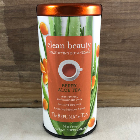 Republic Of Tea Clean Beauty Berry Aloe Tea