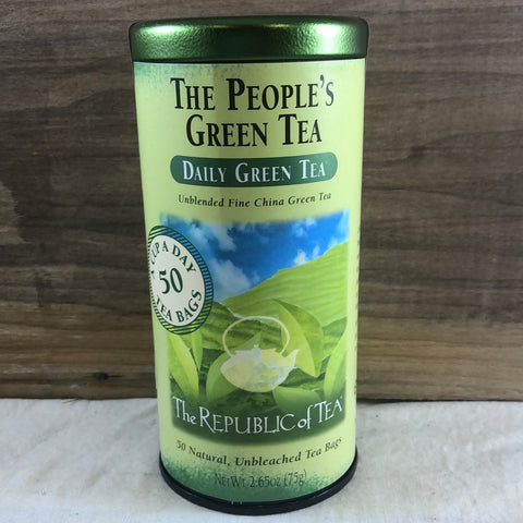 Republic Of Tea People's Green, 50 ct.