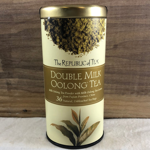 Republic Of Tea Double Milk Oolong, 36 count