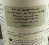 Republic Of Tea Vanilla Almond, 50 ct.