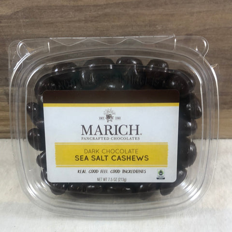 Marich Dark Choc Sea Salt Cashews 7.5oz