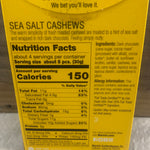 Marich Dark Choc Sea Salt Cashews 4.25oz