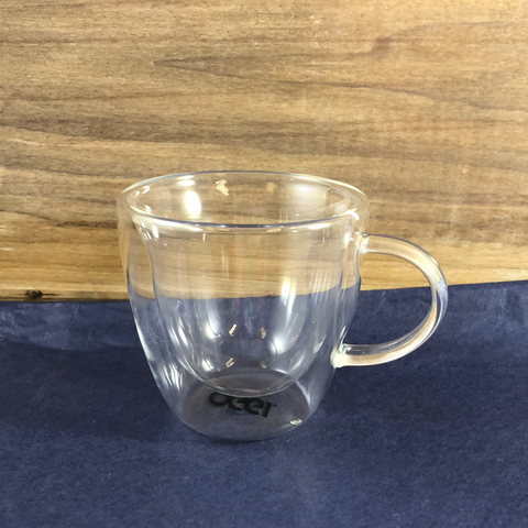 OGGI Double Walled Glass Espresso Cup