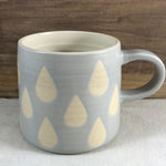 Danica Mug Imprint Raindrops (Gray)