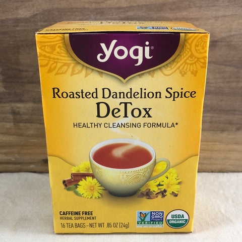 Yogi Roasted Dandelion Spice Detox, 16 ct.