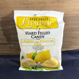 Specialita La Italiane, Hard Filled Candies, Lemon from Siracusa Italy