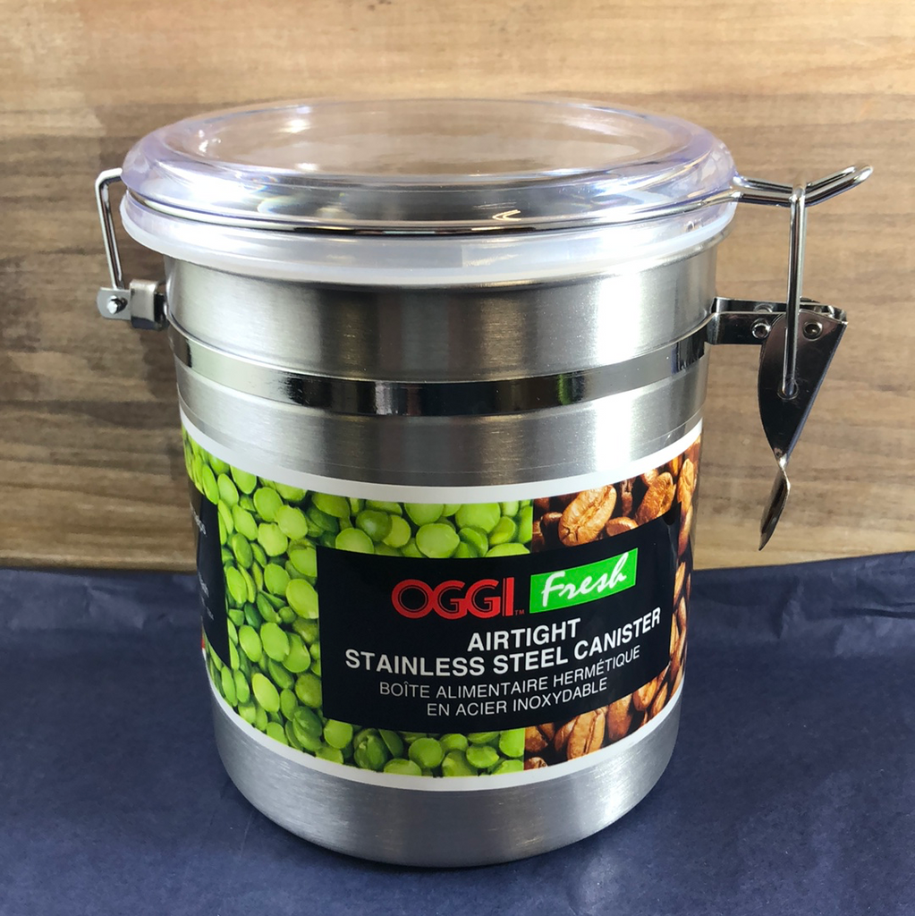 OGGI Stainless Steel Canister 26oz – Walnut Street Tea Co.