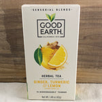 Good Earth Ginger, Turmeric & Lemon