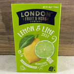 London Fruit & Herb Lemon & Lime Zest, 20 ct.