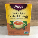 Yogi Vanilla Spice Perfect Energy, 16 ct.