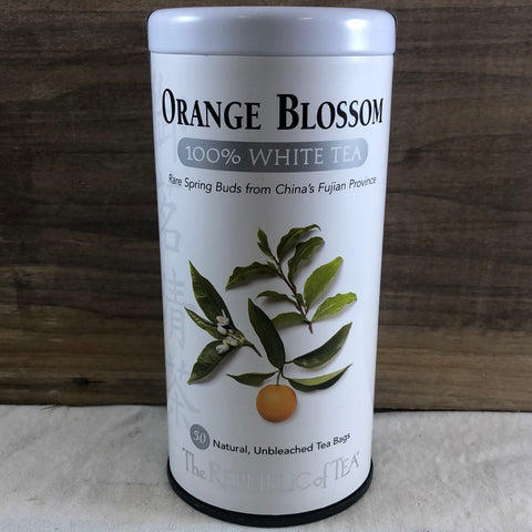 Republic Of Tea Orange Blossom 100% White, 50 ct.