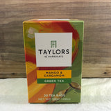 Taylors of Harrogate Mango Cardamom Green, 20 ct.